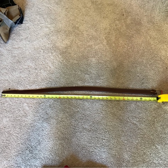 Trafalgar Brown Leather Belt - Picture 6 of 9